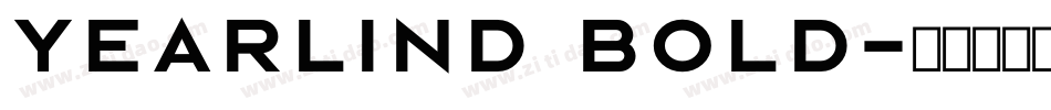Yearlind Bold字体转换